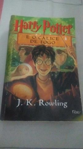 Livro Harry Potter e o Calice de fogo