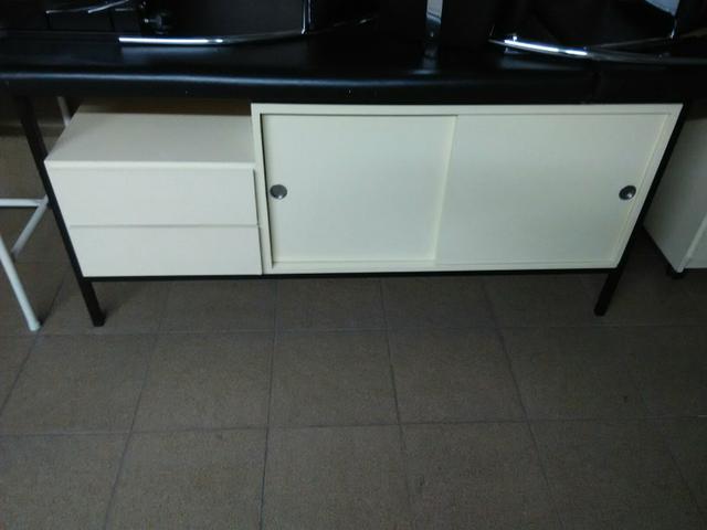 Maca clínica mesa de procedimentos com balcão, gavetas e