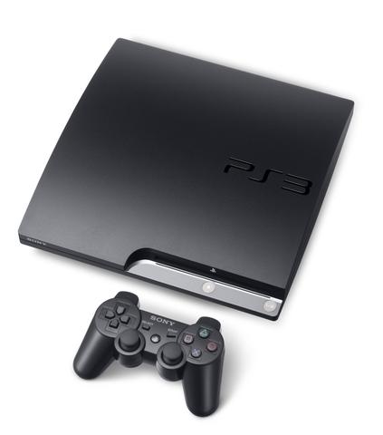 PS3 Slim 160 GB com 1 Controle e 2 Jogos com Garantia