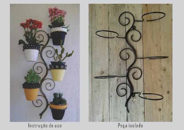 Suporte vertical para vasos