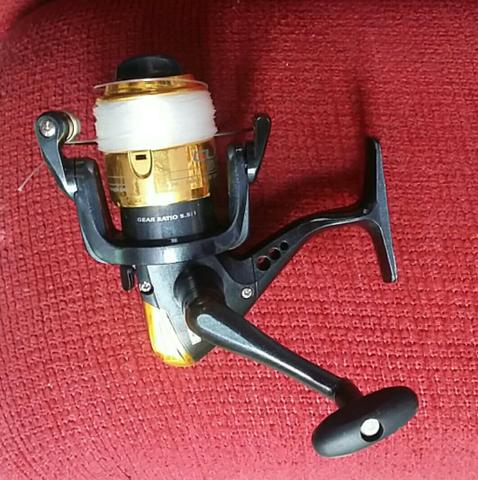 Vara de pescar completa!!!