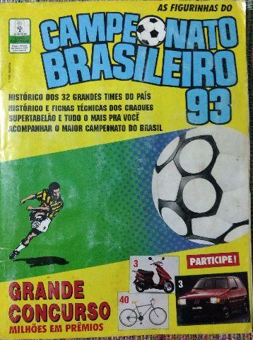 Álbuns do Campeonato Brasileiro de 93 a 96