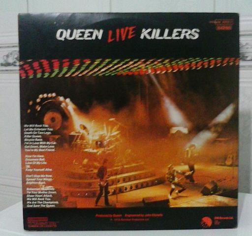 Album duplo Vinil, Queen Live Killers