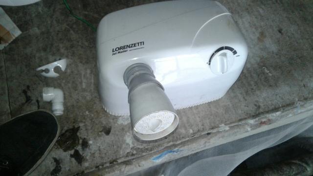 Banho quente e econômico