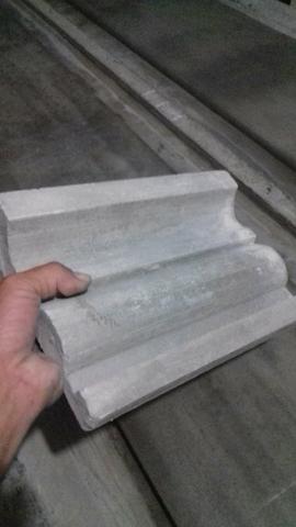 Beiral e molduras de cimento