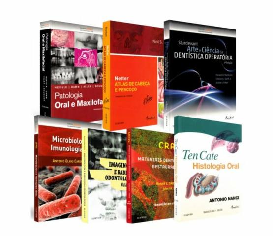 Coleção de livros odontologia