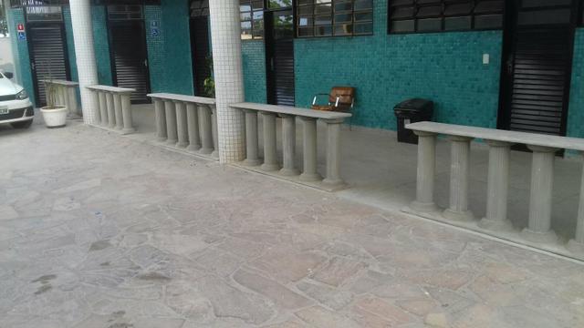 Colunas decorativas de cimento