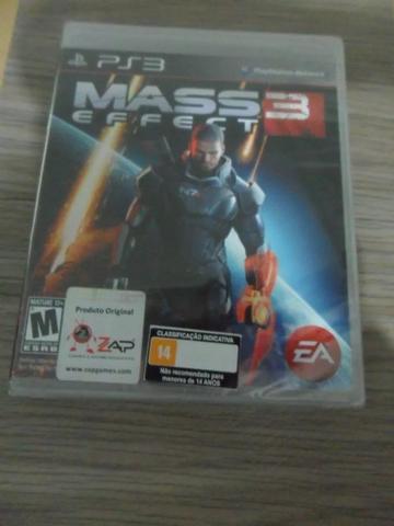 Jogo Mass Effect 3 Play Station 3 novo e lacrado