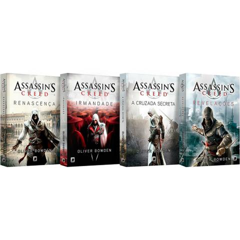 Kit livros Assassin's Creed 1 (4 Livros)
