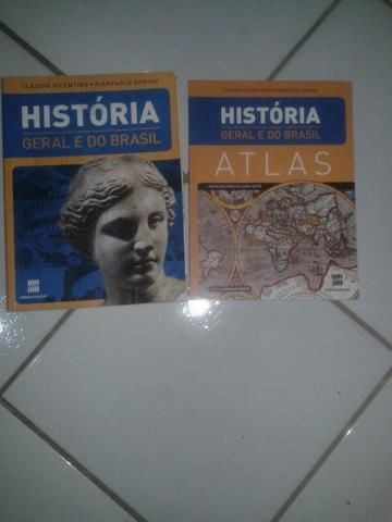 Livro História Geral e do Brasil - Cláudio Vicentino e