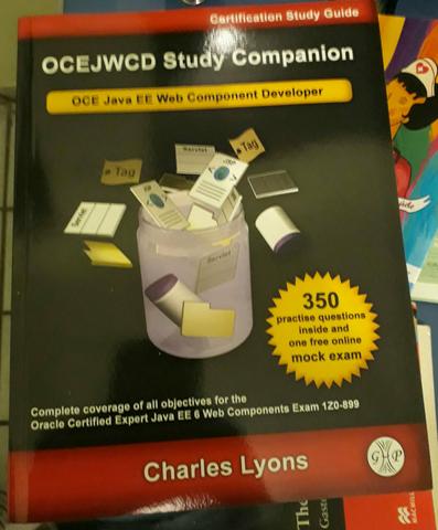 Livro: OCEJWCD Study Companion: Certified Expert Java EE 6