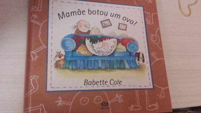 Livro mamãe botou um ovo - editora ática