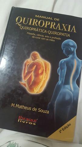 Livro manual de quiropraxia quiropratica-quiropatia. Matheus