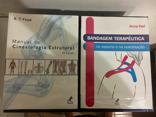Livros de Fisioterapia/ Reabilitação/Esportiva.