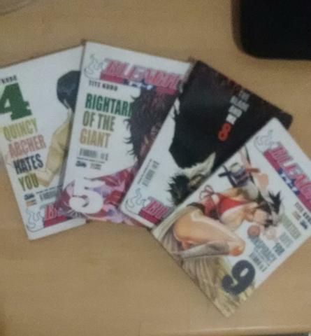Mangas bleach otimo estado