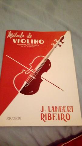 Metodo de violino ricordi j.lanbert ribeiro