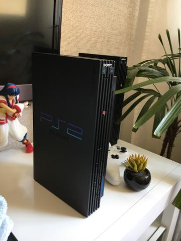 PlayStation 2 modelo fat (só o console)