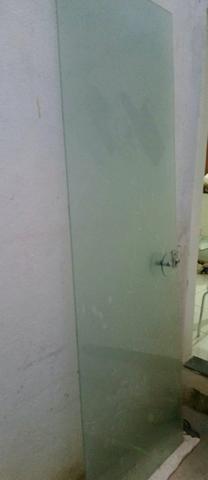 Porta de vidro blindex