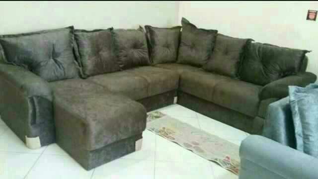 Sofá de canto Rebeca com chaise - Produto Novo