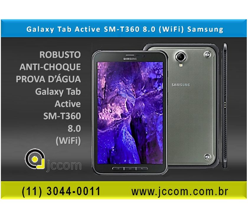 Tablet Robusto Samsung SM-T360 | JCCOM | Pronta Entrega BR..