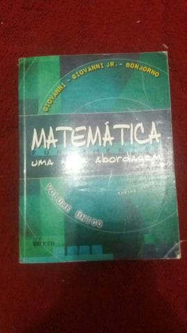 Vendo livro de Matemática