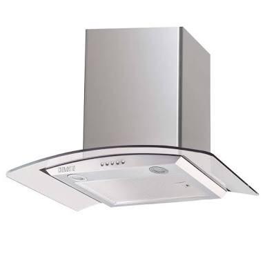 Coifa depurador exaustor vidro curvo 60cm