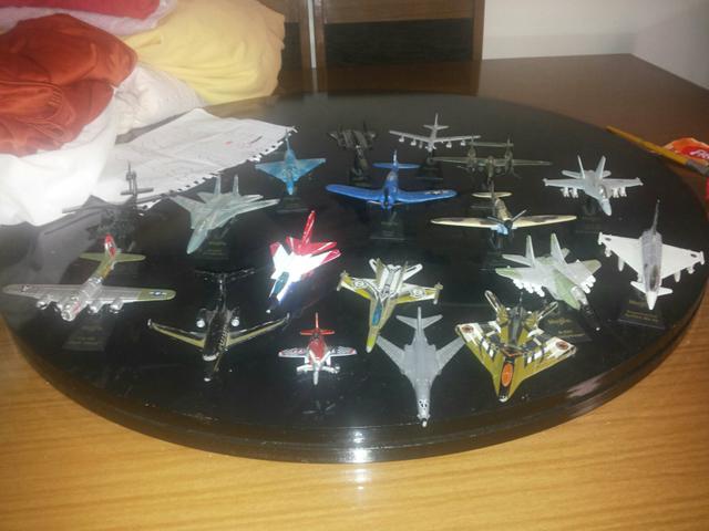 Coleção de aviões