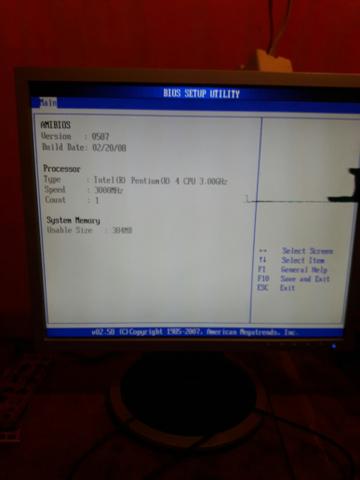 Computador completo tela LCD 17 barbada Leia o anúncio