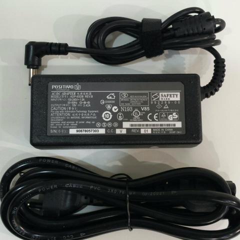 Fonte Carregador do Notebook Positivo, Asus, CCE, Itautec e