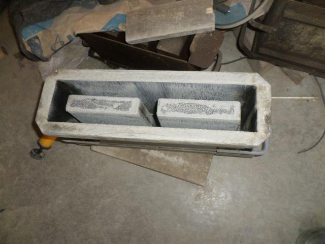 Forma de bloco de concreto 9x19x39