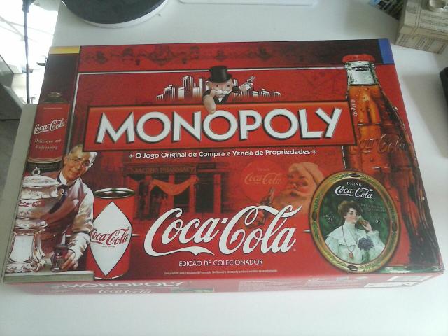 Jogo Monopoly - Edição especial de colecionador Coca-Cola