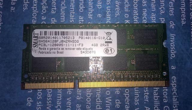 Memória RAM para notebook 4 GB Smart  Mhz