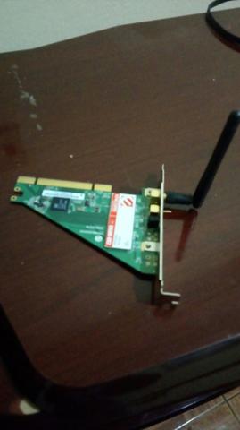 Placa de rede Wirelles (Wi-fi) Encore 300Mbps PCI 2.3