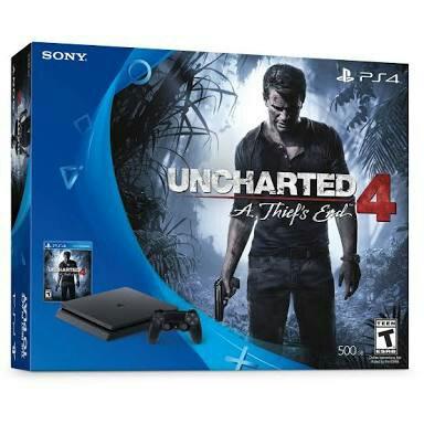 PlayStation 4 SLIM (500GB) UNCHARTED 4 BUNDLE