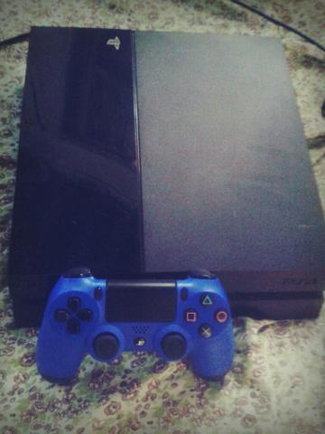 Playstation 4 controle azul