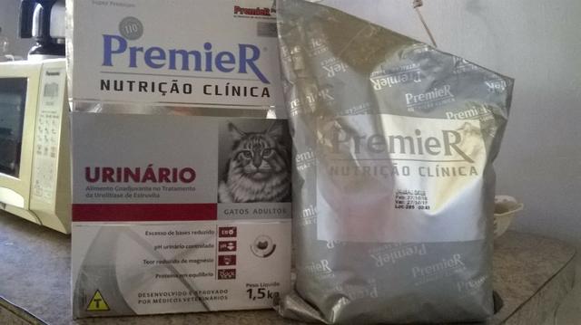 Ração Premier Urinário Nutrição Clínica Para Gatos