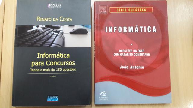 2 Livros de Informática para concursos