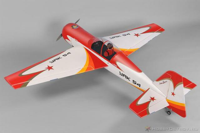 Aeromodelo combustão yak 54 Phoenix Model completo!!