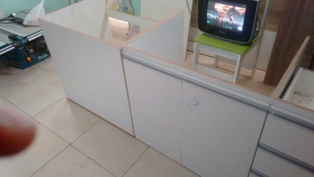 Armario de pia em mdf