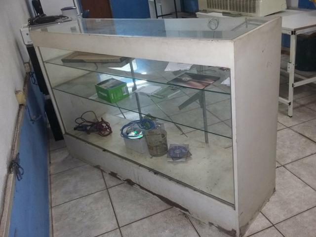 Balcao Vidro Madeira