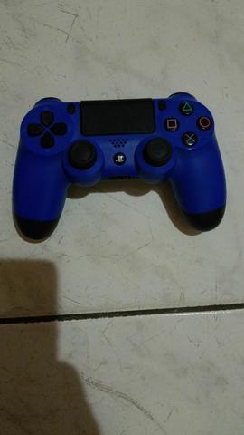 Controle Ps 4 semi novo azul