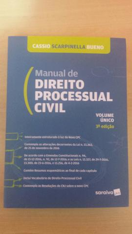 Livro - Manual de Direito Processual Civil, 3ª ed