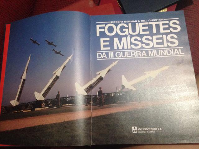 Livros Foguetes e Mísseis/ Submarinos