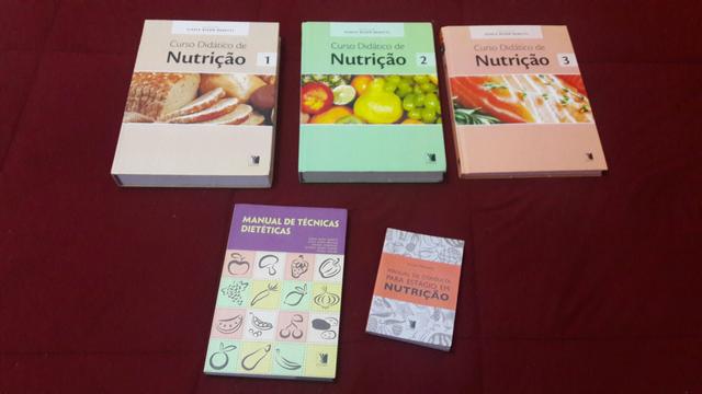 Livros para curso de nutrição