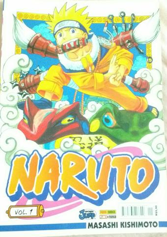 Mangá Naruto edição 1