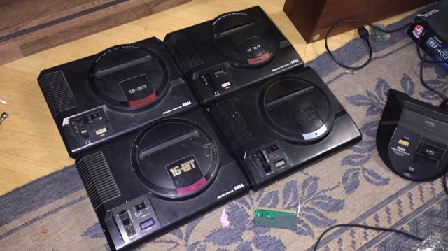Mega drive somente console 150 cada funcionado