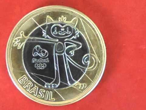 Moedas comemorativas das Olimpiadas 