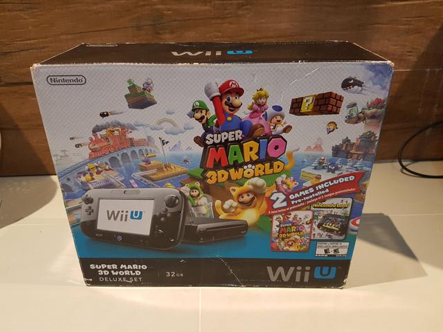 Nintendo Wii u+NOVO ZELDA+4 Jogos!!