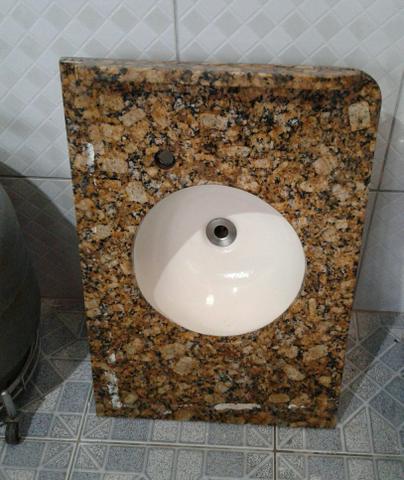 Pia de granito completa