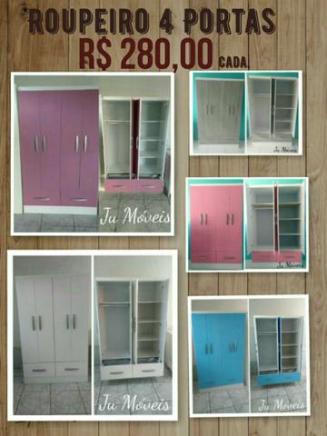 Roupeiro 4 Portas
